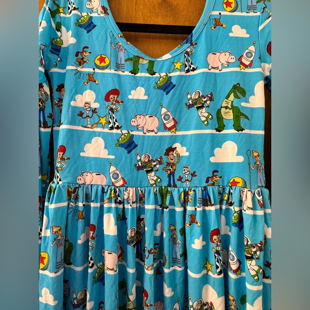 Little Sleepies Blue Toy Story Dress - Picture 11 of 16